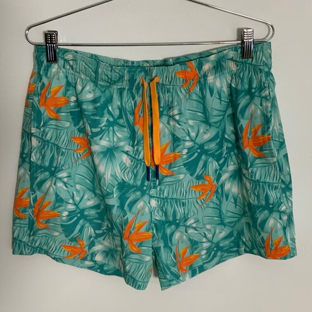 Southern Tide Tropical Swim trunks shorts men's size small‎